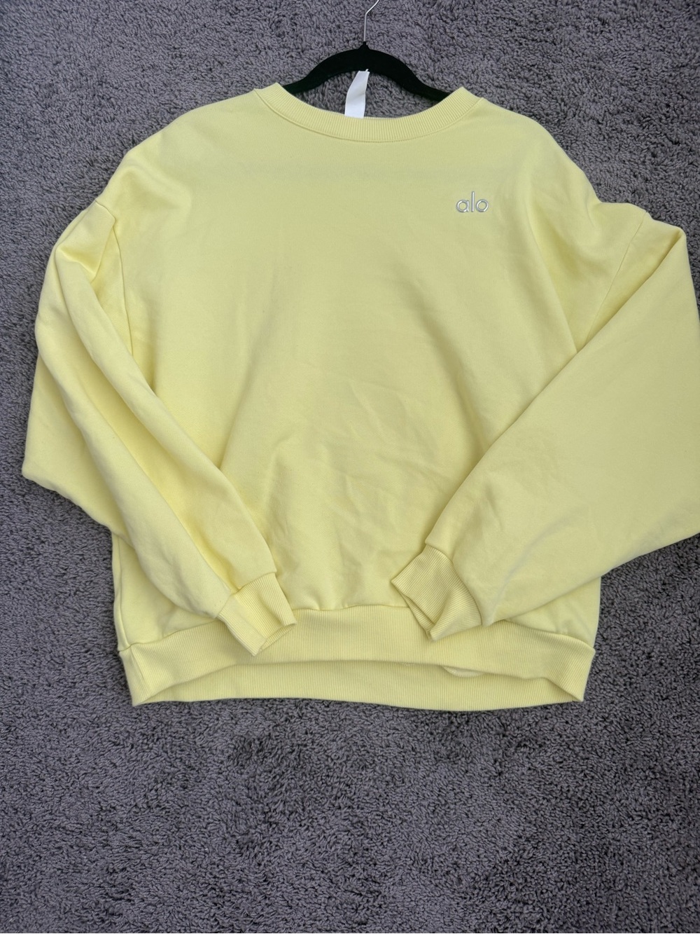 ALO Yoga sunshine Crewneck Sweatshirt limited edition
